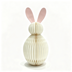 Easter Bunny Honeycomb Paper Decoration